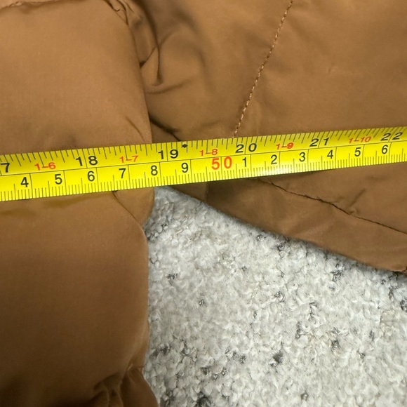 Zara L GUC Down filled golden brown Women's Padded Ski Jacket - Brown - Picture 11 of 12